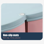 Candy & Snack Box Two-Layer Rotating Non-Slip Base