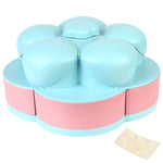 Candy & Snack Box Two-Layer Rotating Non-Slip Base