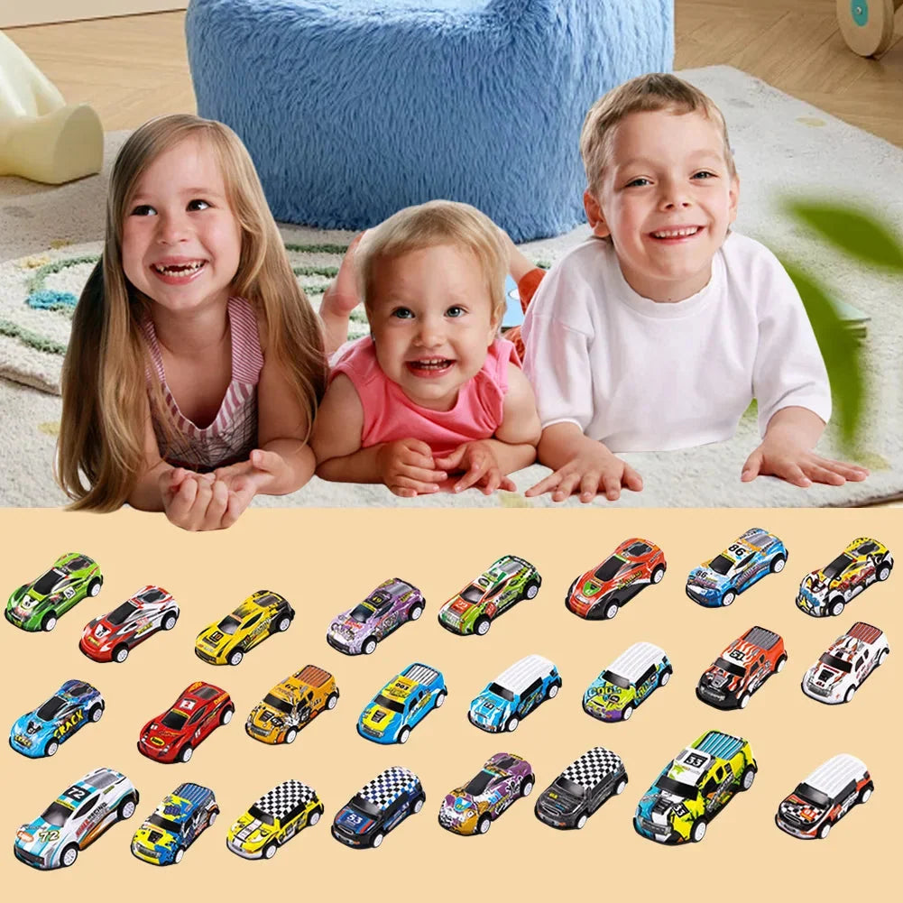 Car Advent Calendar 24 Alloy Toy Cars