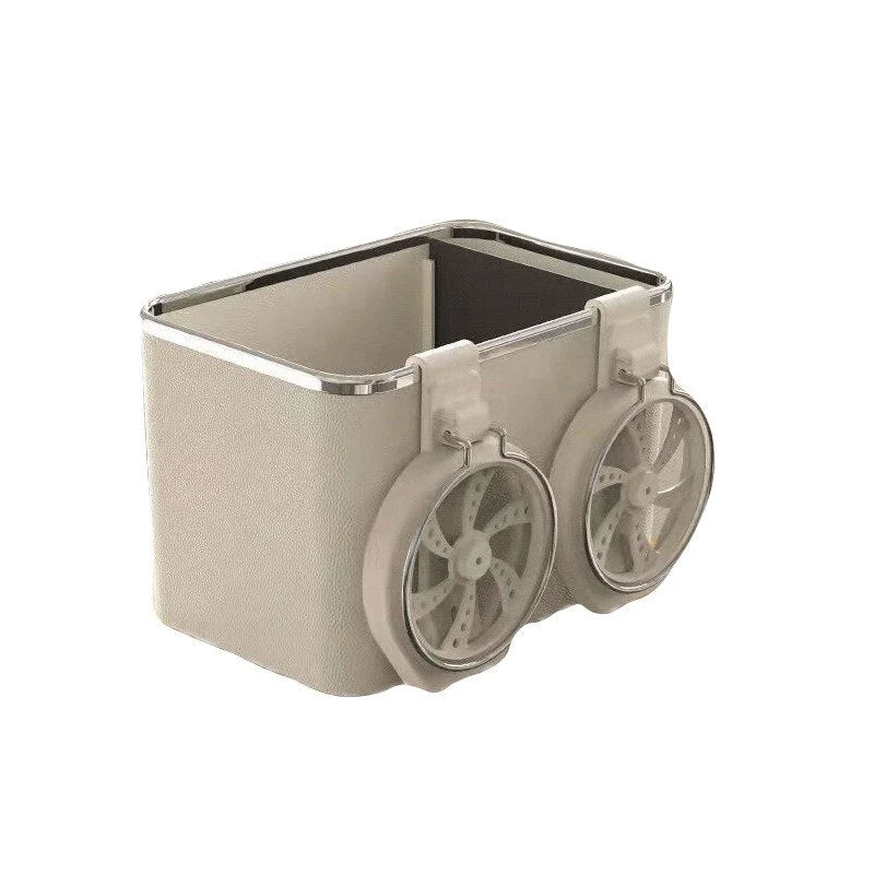 Car Armrest Organizer ABS Built-In Cup Holder
