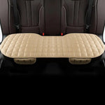 Car Back Seat Cushion Cotton Velvet Non-Slip Base