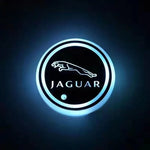 Car Coaster Set 2-Piece LED Motion-Activated USB-Rechargeable