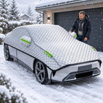 Car Cover PEVA Full-Vehicle Winter Protection 10 Elastic Straps