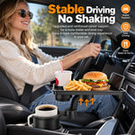 Car Cup Holder Tray 360° Rotating Extra Cup Holder