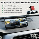 Car Dash Cam 360° Coverage Infrared Night Vision GPS Time Sync