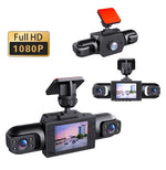 Car Dash Camera 4-Channel Infrared Night Vision Wi-Fi