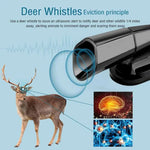 Car Deer Whistle Ultrasonic Battery-Free Waterproof Adhesive