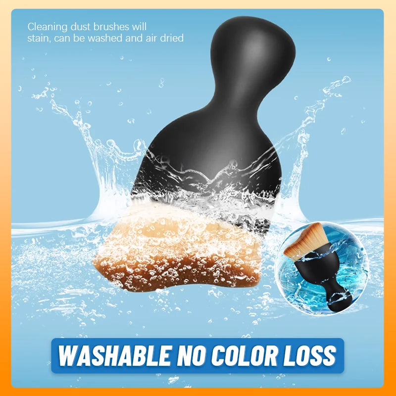 Car Detailing Brush Soft Bristles Non-Slip Grip Wet & Dry Use