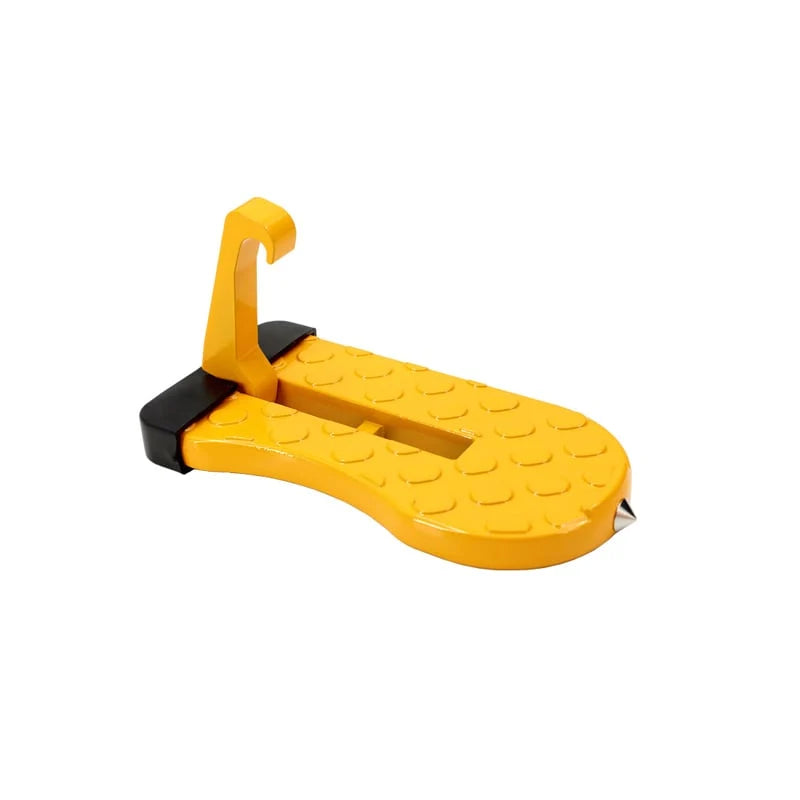 Car Door Step Foldable Non-Slip Silicone Pad Emergency Hammer