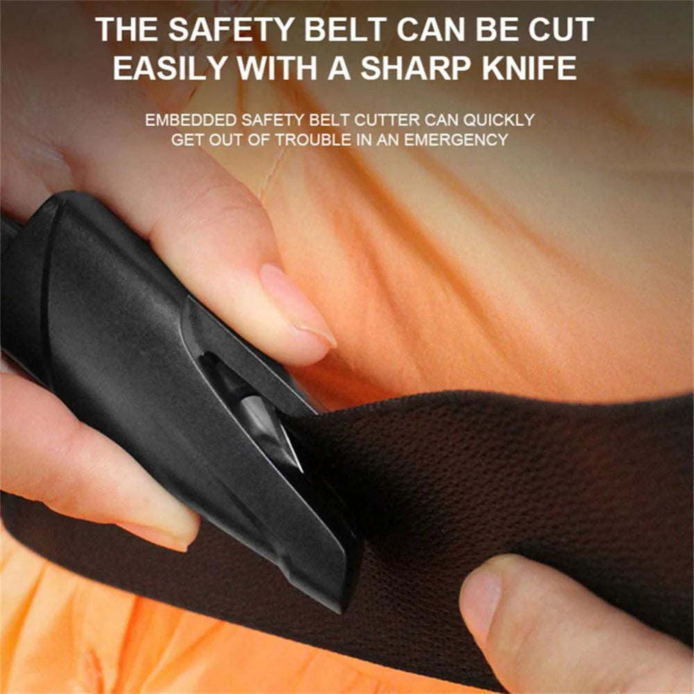 Car Emergency Tool Tungsten Tip & Seatbelt Cutter