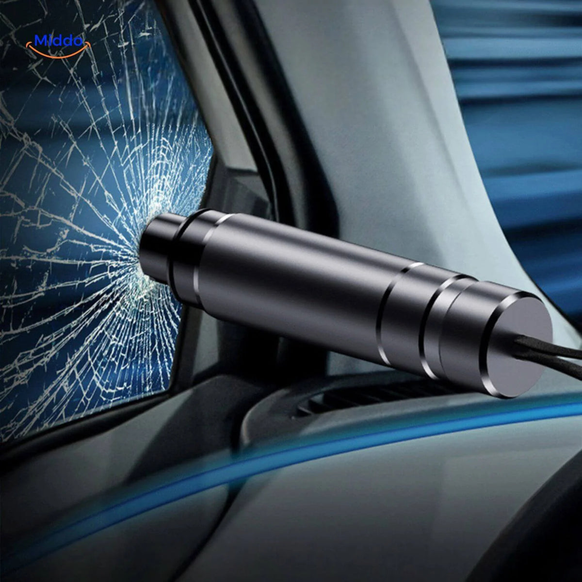 Car Escape Tool Glass Breaker & Seat Belt Cutter