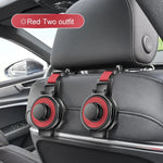 Car Headrest Hook 3-In-1 Tool-Free Universal