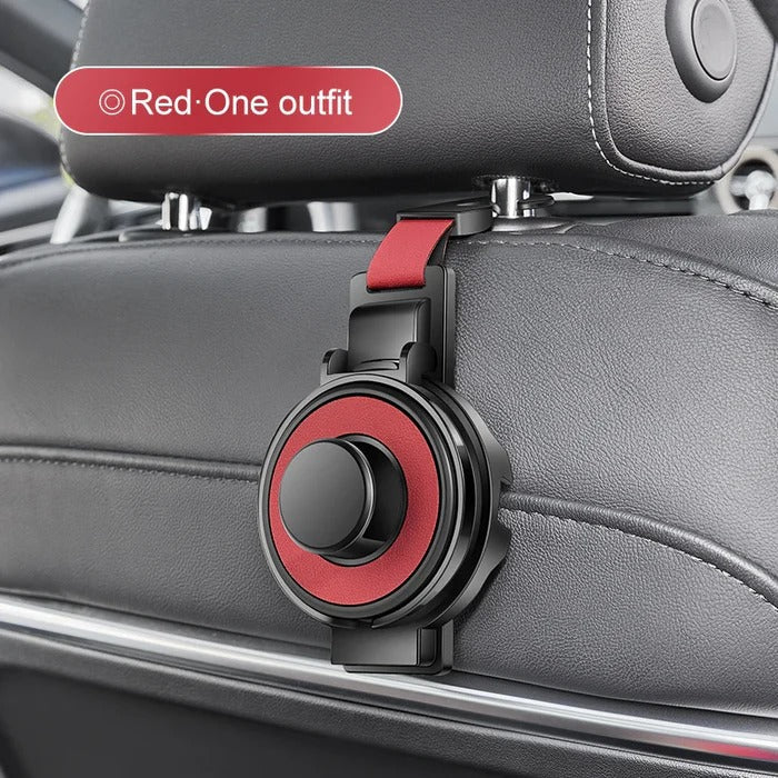 Car Headrest Hook 3-In-1 Tool-Free Universal
