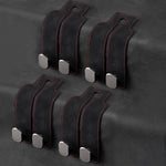 Car Headrest Hooks 2-Pack Rotating 30 lb Capacity