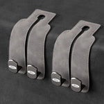 Car Headrest Hooks 2-Pack Rotating 30 lb Capacity
