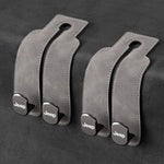 Car Headrest Hooks 2-Pack Rotating 30 lb Capacity