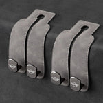 Car Headrest Hooks 2-Pack Rotating 30 lb Capacity