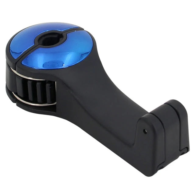 Car Headrest Phone Holder 360° Swivel & Bag Hanger