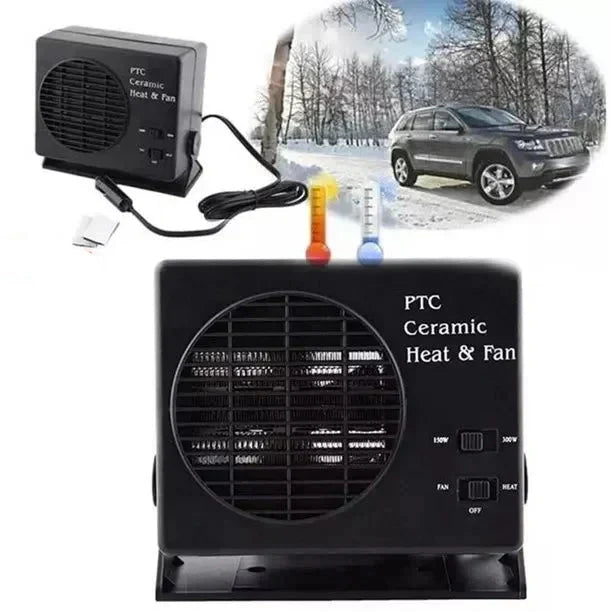 Car Heater 12V Ceramic Defroster With Built In Thermostat