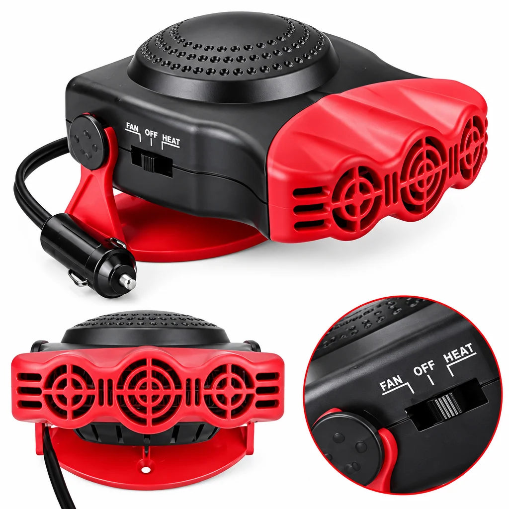 Car Heater 12V Heat & Fan Modes