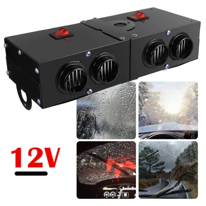 Car Heater 12V PTC Ceramic 500W With Four Air Outlets