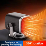 Car Heater & Windshield Defroster Ceramic Adjustable Airflow