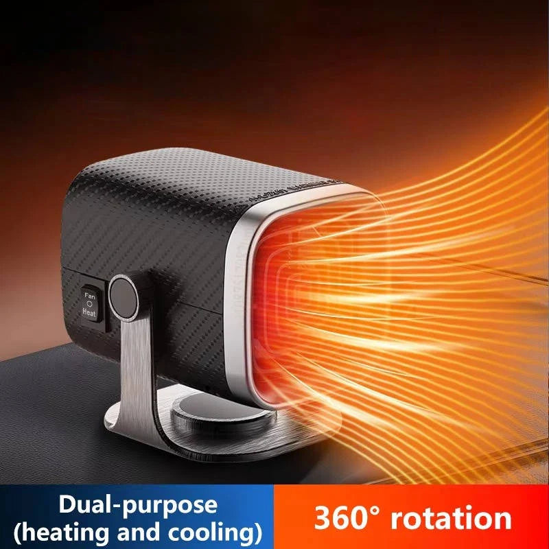 Car Heater & Windshield Defroster Ceramic Adjustable Airflow