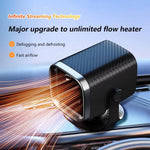 Car Heater & Windshield Defroster Ceramic Adjustable Airflow