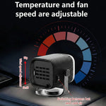 Car Heater & Windshield Defroster Ceramic Adjustable Airflow