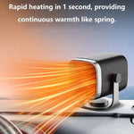 Car Heater & Windshield Defroster Ceramic Adjustable Airflow