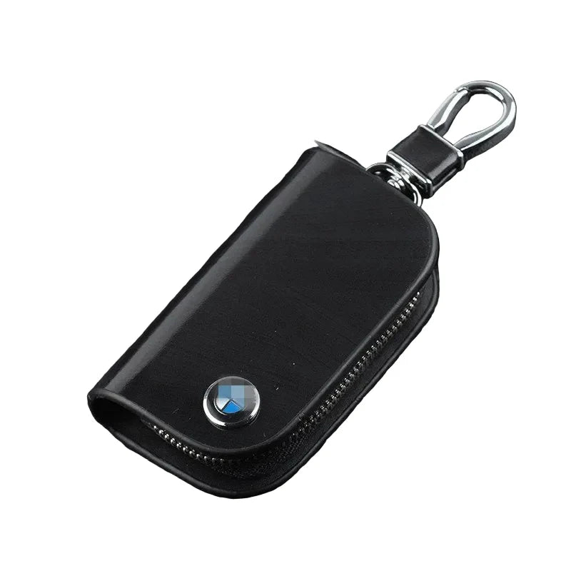 Car Key Pouch RFID-Blocking Dual Compartments