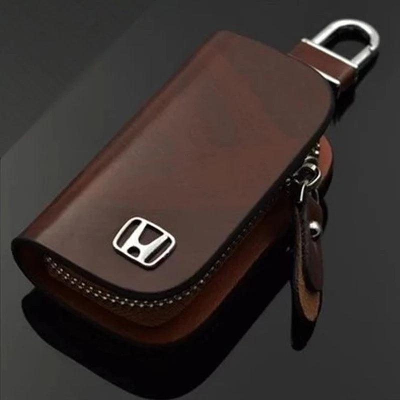 Car Key Pouch RFID-Blocking Dual Compartments