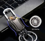 Car Keychain Rotating Bottle Opener & Phone Stand