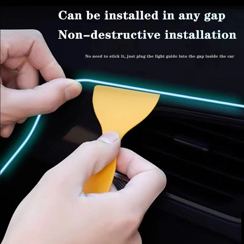 Car LED Strip Lights RGB Music-Sync Self-Adhesive