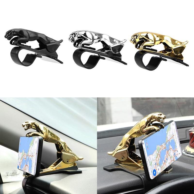 Car Phone Holder 360-Degree Rotating Adhesive Dashboard Mount
