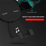 Car Phone Holder Gravity Clamp 360° Rotating One-Handed Operation