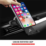 Car Phone Holder Gravity Clamp 360° Rotating One-Handed Operation
