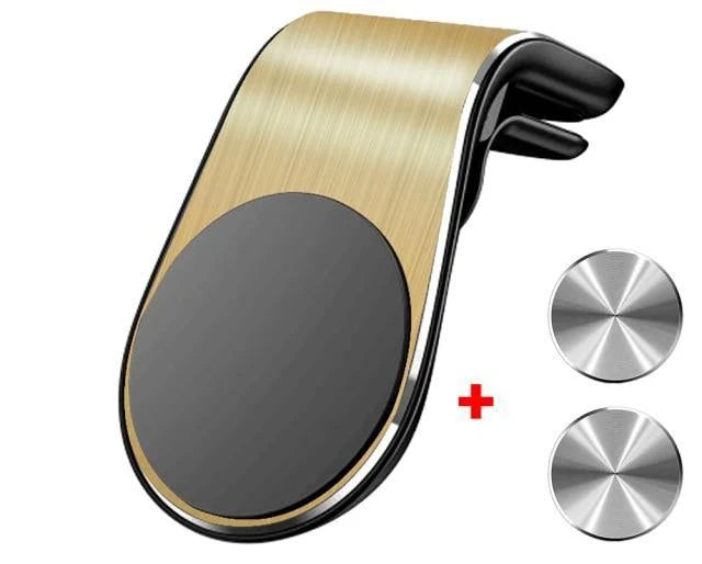 Car Phone Holder Magnetic Air Vent Mount Hands-Free Viewing