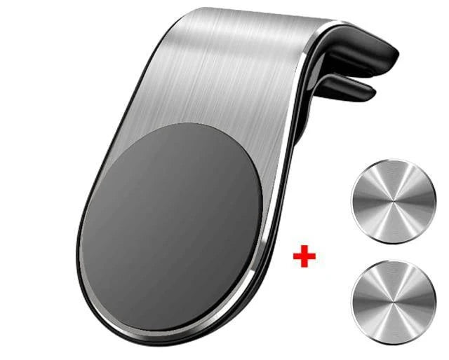 Car Phone Holder Magnetic Air Vent Mount Hands-Free Viewing
