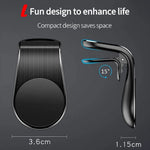 Car Phone Holder Magnetic Air Vent Mount Hands-Free Viewing
