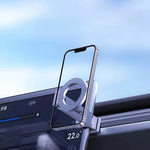 Car Phone Holder Magnetic Aluminum Alloy Universal Fit