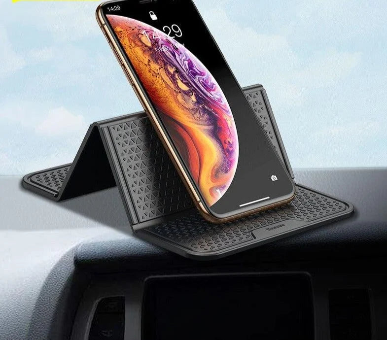 Car Phone Holder Sticky Reusable Heat-Resistant Dashboard Mount