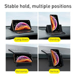 Car Phone Holder Sticky Reusable Heat-Resistant Dashboard Mount