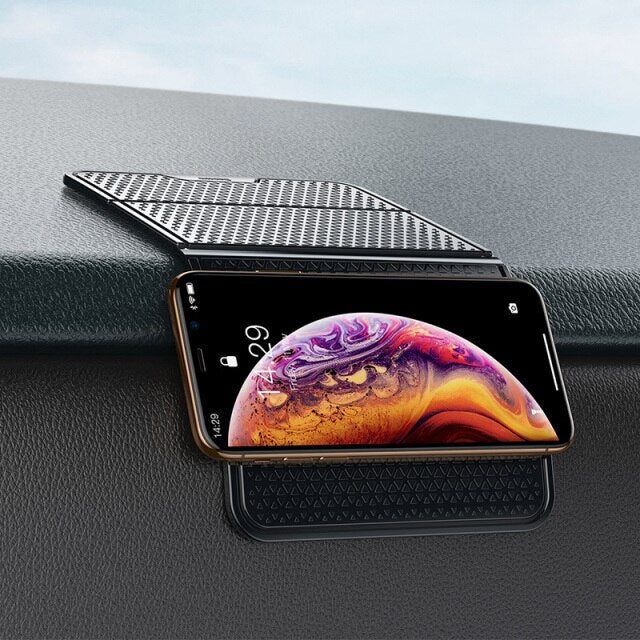 Car Phone Holder Sticky Reusable Heat-Resistant Dashboard Mount