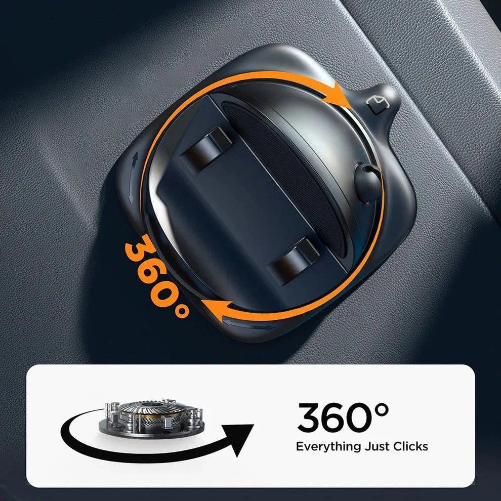 Car Phone Mount 360° Rotation Dashboard & Air Vent