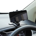 Car Phone Mount Clip-On 360° Rotation
