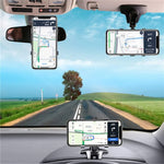 Car Phone Mount Clip-On 360° Rotation