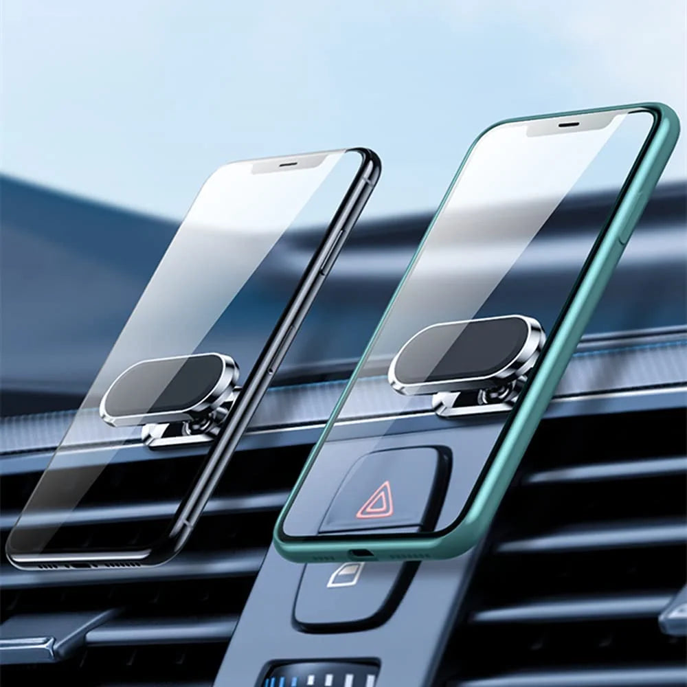 Car Phone Mount Magnetic 360° Rotating Dashboard Adhesive