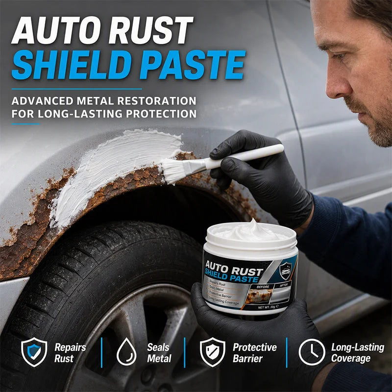 Car Rust Repair Paste All-Weather Moisture Barrier