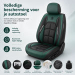 Car Seat Covers Quilted Airbag-Compatible Set of 11